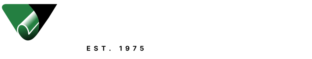 White Value Carpets Incorporated wordmark and green black logo on transparent background