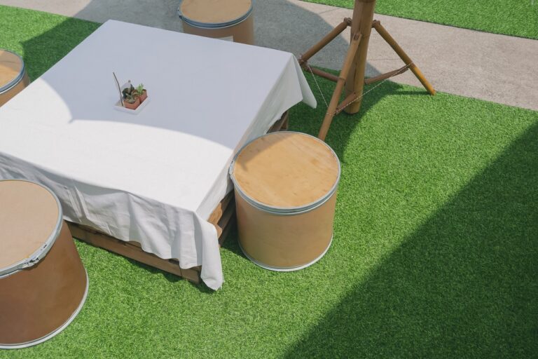 outdoor living space